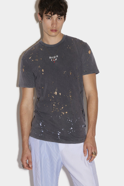 DSQUARED2 Keep it Cool Distressed T-Shirt