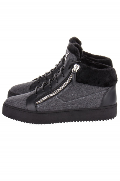 GIUSEPPE ZANOTTI Lined High-Top Sneakers Lexie