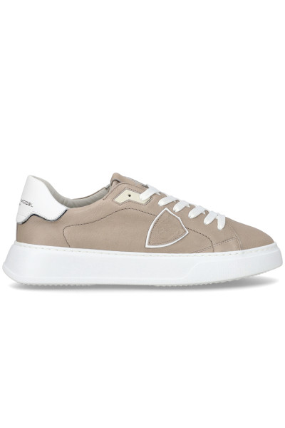 PHILIPPE MODEL Nubuck Leather Sneakers Temple Low