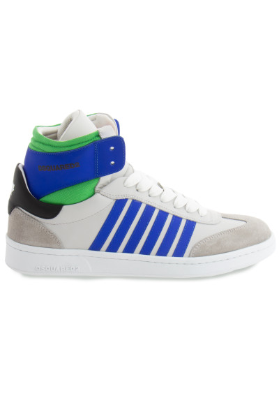 DSQUARED2 Boxer High Top Leather Sneaker