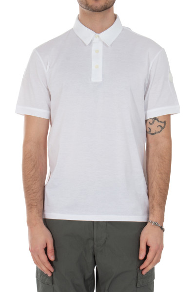 MONCLER Cotton Jersey Polo Shirt