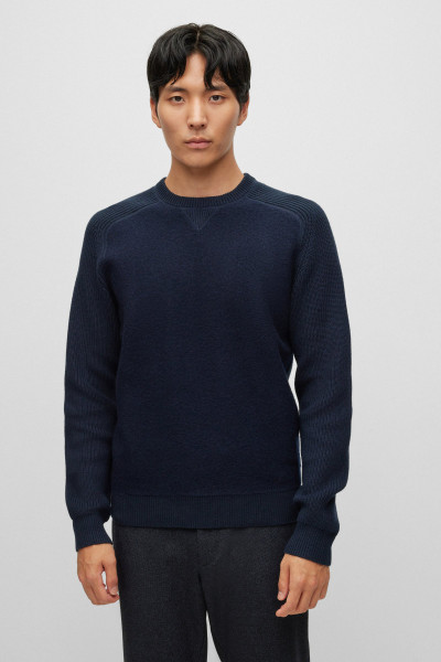 BOSS Cotton & Virgin Wool Sweater Matero