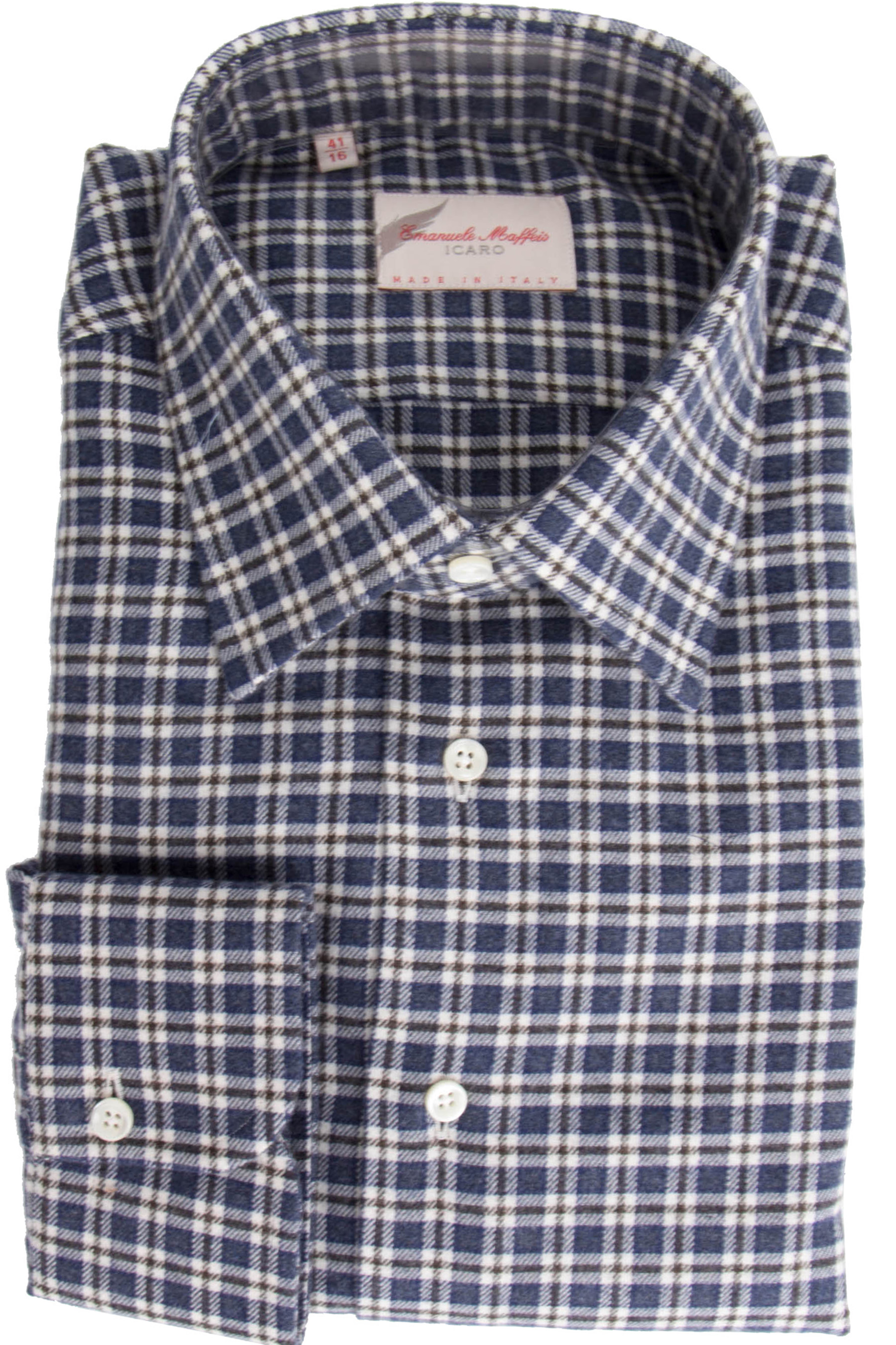 EMANUELE MAFFEIS Checkered Shirt | Shirts | Clothing | Men | mientus ...