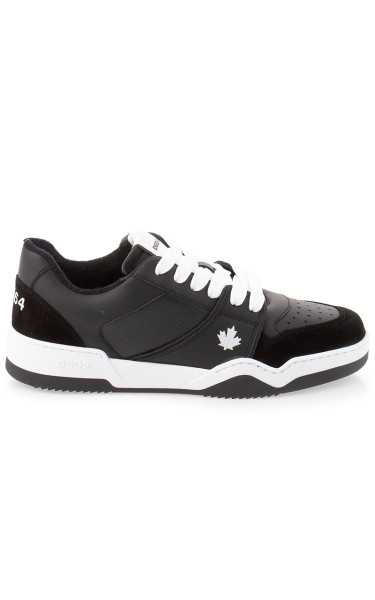 DSQUARED2 Leather Sneakers Spiker