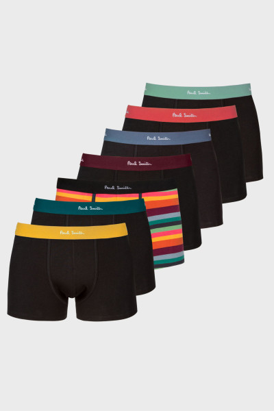 PAUL SMITH 7-Pack Organic Cotton Stretch Boxers