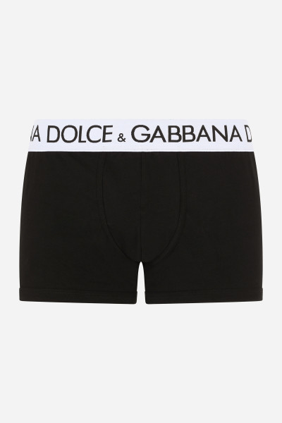 DOLCE & GABBANA Two-Way Stretch Cotton Logo Boxers
