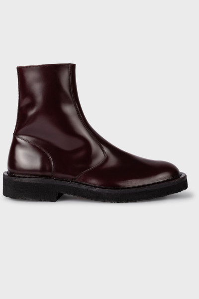 PAUL SMITH Leather Ankle Boots Harmon