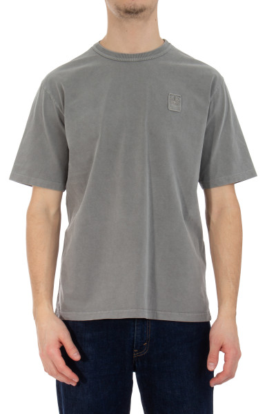 BELSTAFF Cotton T-Shirt Mineral Outliner