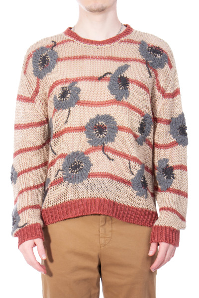 VALENTINO Linen Knit Sweater