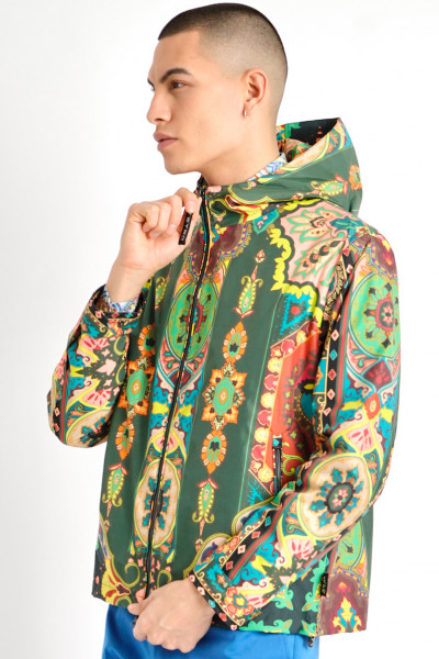 ETRO Packable Jacket With Carpet Pattern