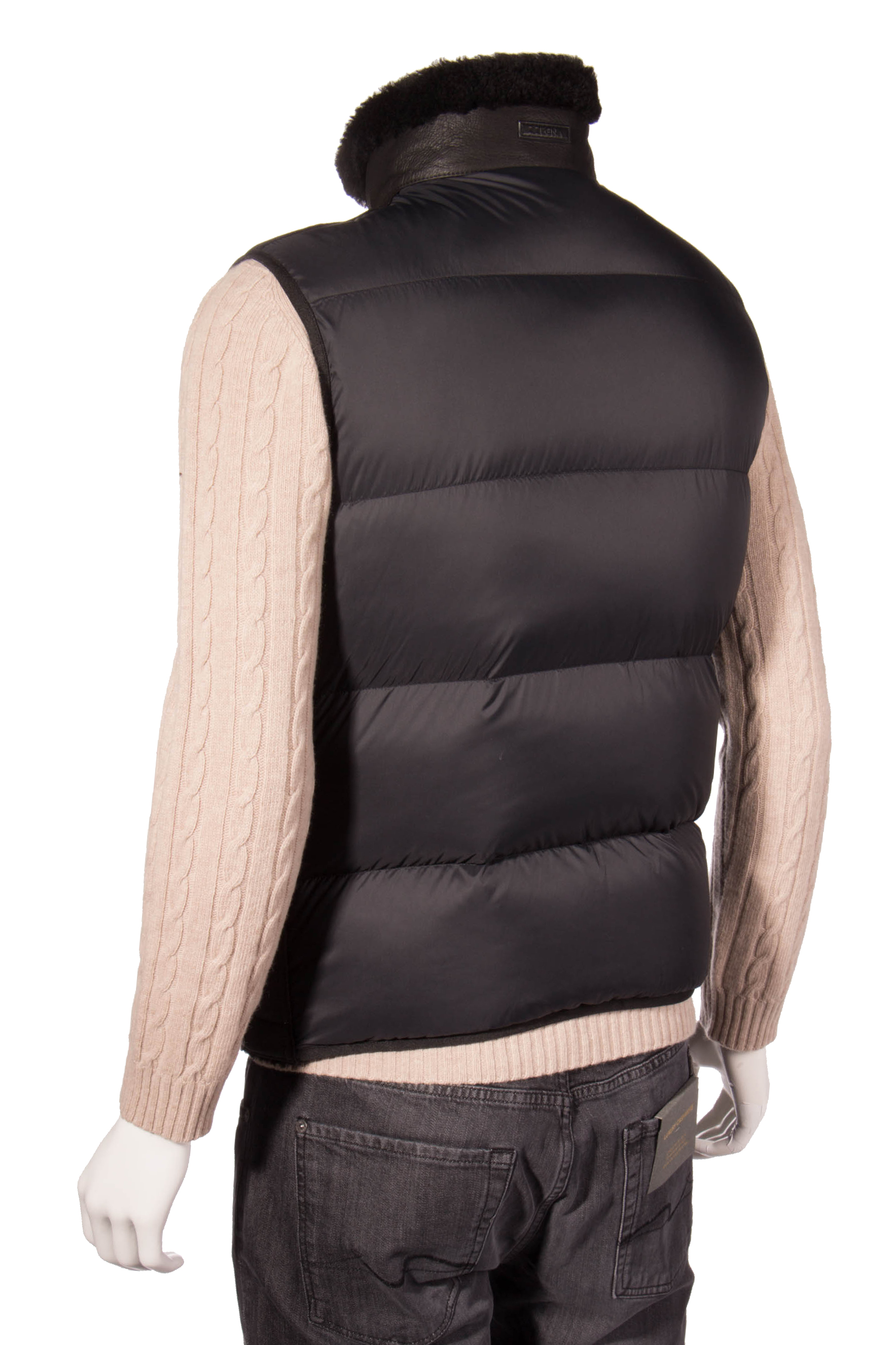 ZZEGNA Leather Vest | Vests | Clothing | MEN | Sale | mientus Online Store