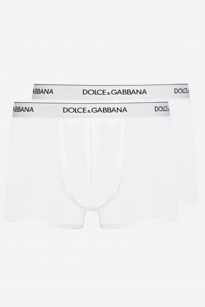 DOLCE & GABBANA 2-Pack Cotton Stretch Boxer Briefs Brando