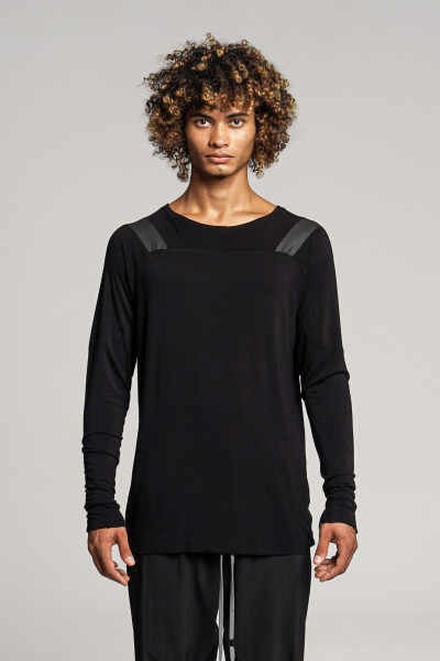 RE:VOLVER ATELIER Long Sleeve Bamboo Stretch T-Shirt