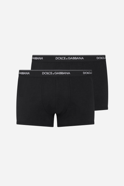 DOLCE & GABBANA 2-Pack Cotton Stretch Boxer Briefs Brando