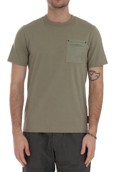 MOOSE KNUCKLES Cotton Jersey T-Shirt Dalon