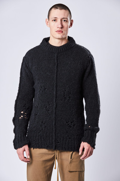 THOM KROM Alpaca Wool Blend Knit Sweater