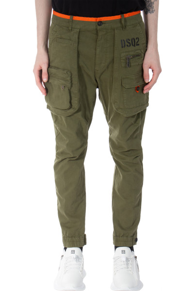 DSQUARED2 Cotton Sexy Cargo Pants