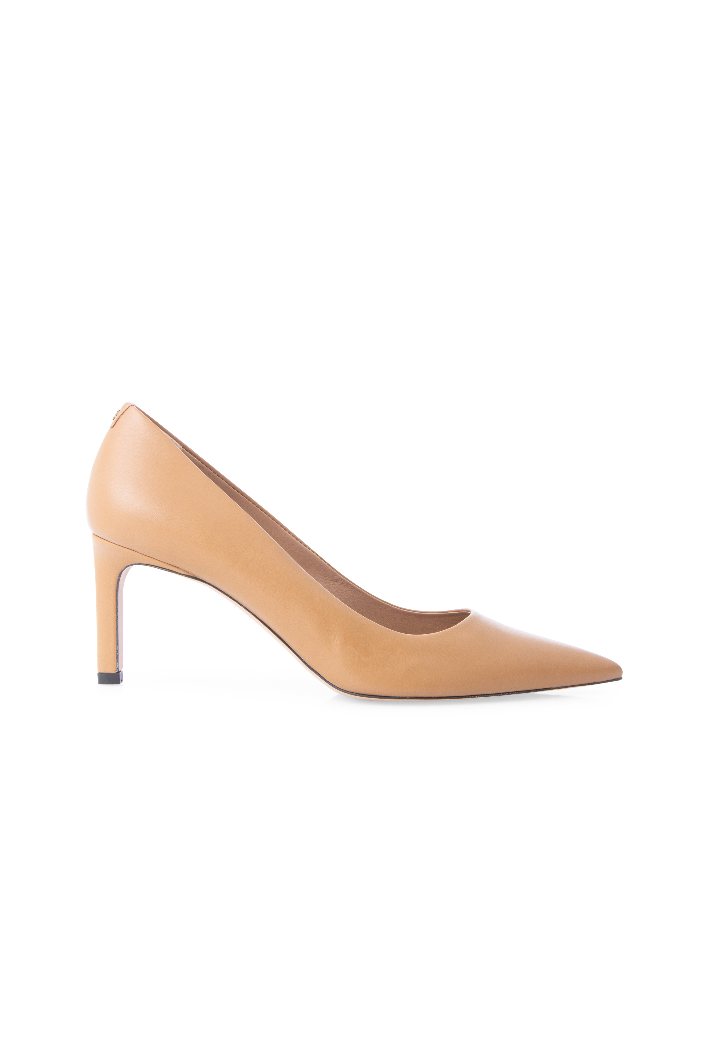 Pointed Smooth Leather Pumps Janet
