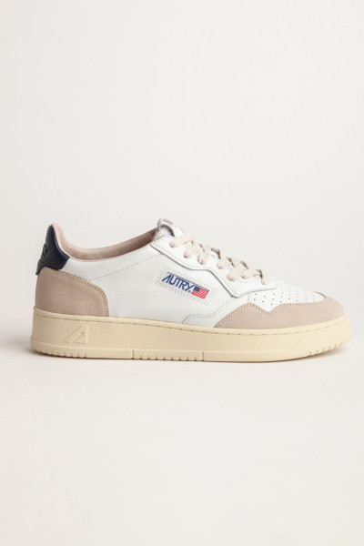 AUTRY Low Leather & Suede Sneakers Medalist