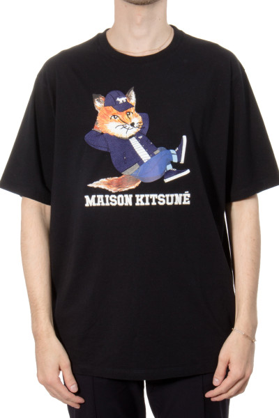MAISON KITSUNÉ Dressed Fox Print Easy T-Shirt