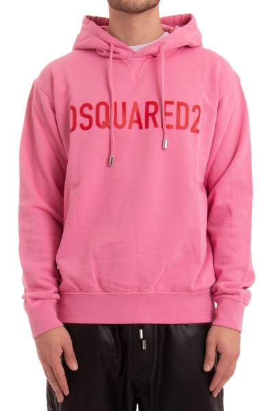 DSQUARED2 Printed Cool Fit Cotton Hoodie