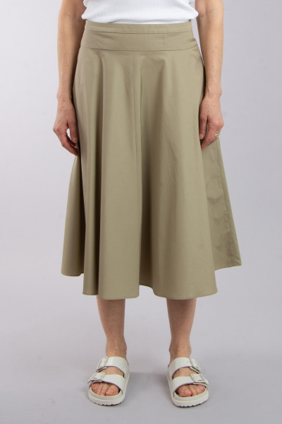 ASPESI Cotton Midi Skirt