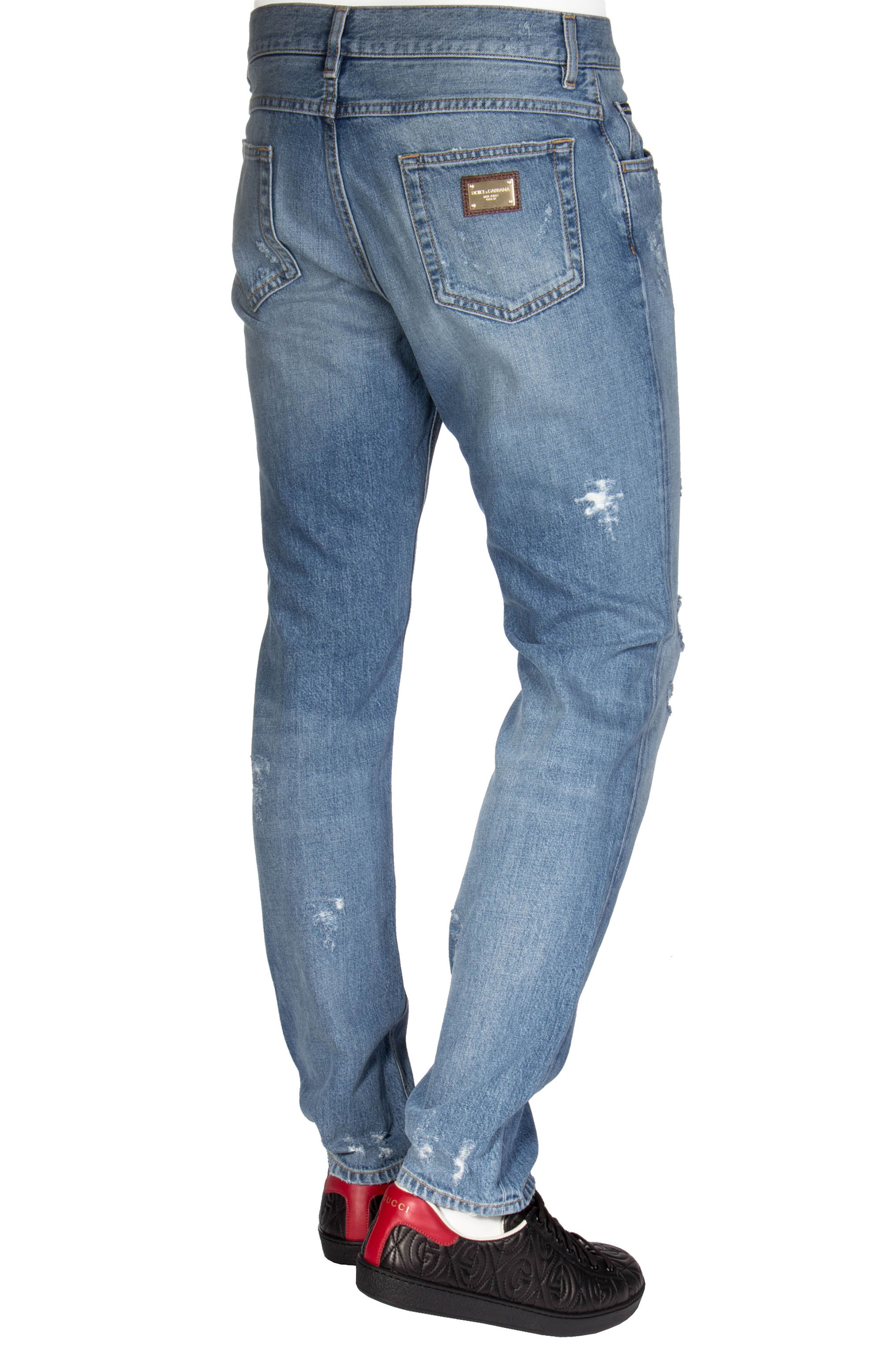 DOLCE & GABBANA Destroyed Jeans | Jeans | Clothing | Men | mientus ...