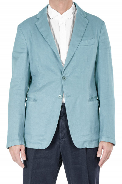 EMPORIO ARMANI Linen-Cotton Jacket