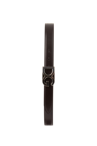 DOLCE & GABBANA Logo Leather Belt