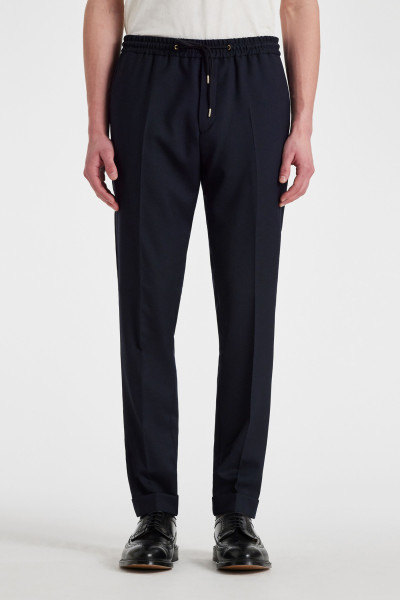 PAUL SMITH 'A Suit To Travel In' Slim-Fit Wool Drawstring Pants