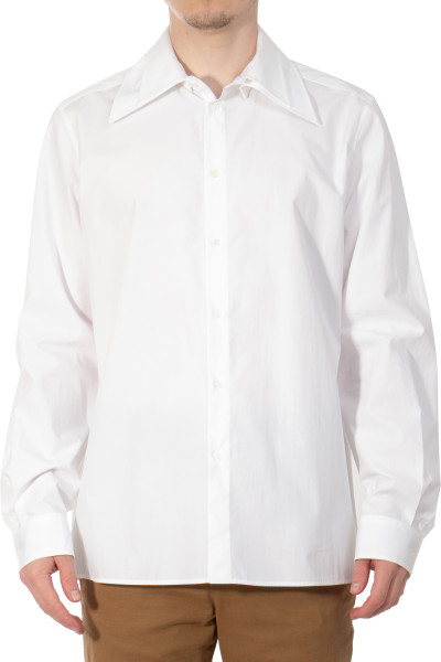 VALENTINO Double Collar Cotton Shirt