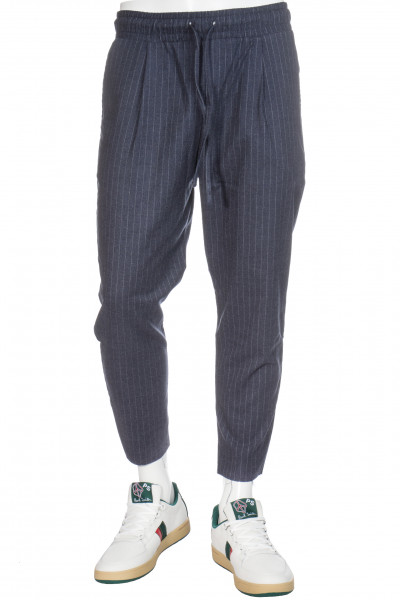FAMILY FIRST MILANO Relaxed Pinstripe Pants