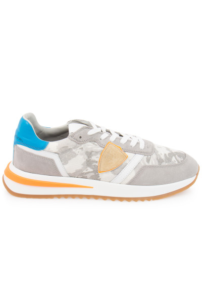 PHILIPPE MODEL Technical Fabric & Suede Sneakers Tropez 2.1