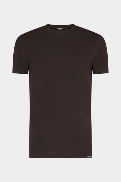 DSQUARED2 Round Neck Modal Stretch T-Shirt