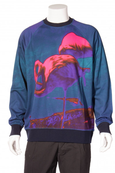 PAUL SMITH Printed Sweatshirt Flamingos