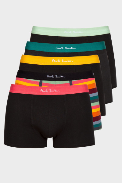 PAUL SMITH 5-Pack Organic Cotton Stretch Boxers
