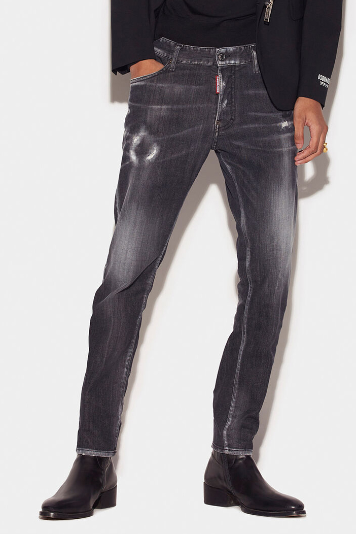 DSQUARED2 Black Clean Wash Skater Jeans | Jeans | Jeans & Pants