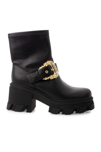 VERSACE JEANS COUTURE Faux Leather Ankle Boots Sophie