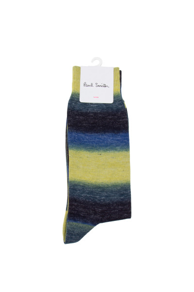 PAUL SMITH Cotton Blend Socks Forest Ombre