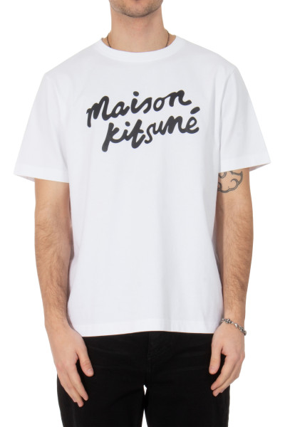 MAISON KITSUNÉ Handwriting Comfort Cotton T-Shirt