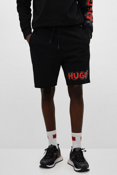HUGO Cotton Jersey Shorts Dilton