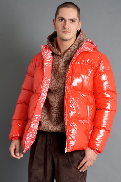 FAMILY FIRST MILANO Reversible Hooded Quilted Jacket