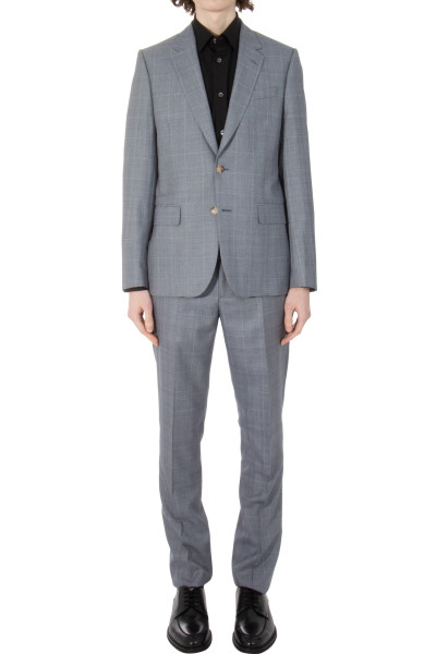 PAUL SMITH Checked Tailored Fit Wool Suit