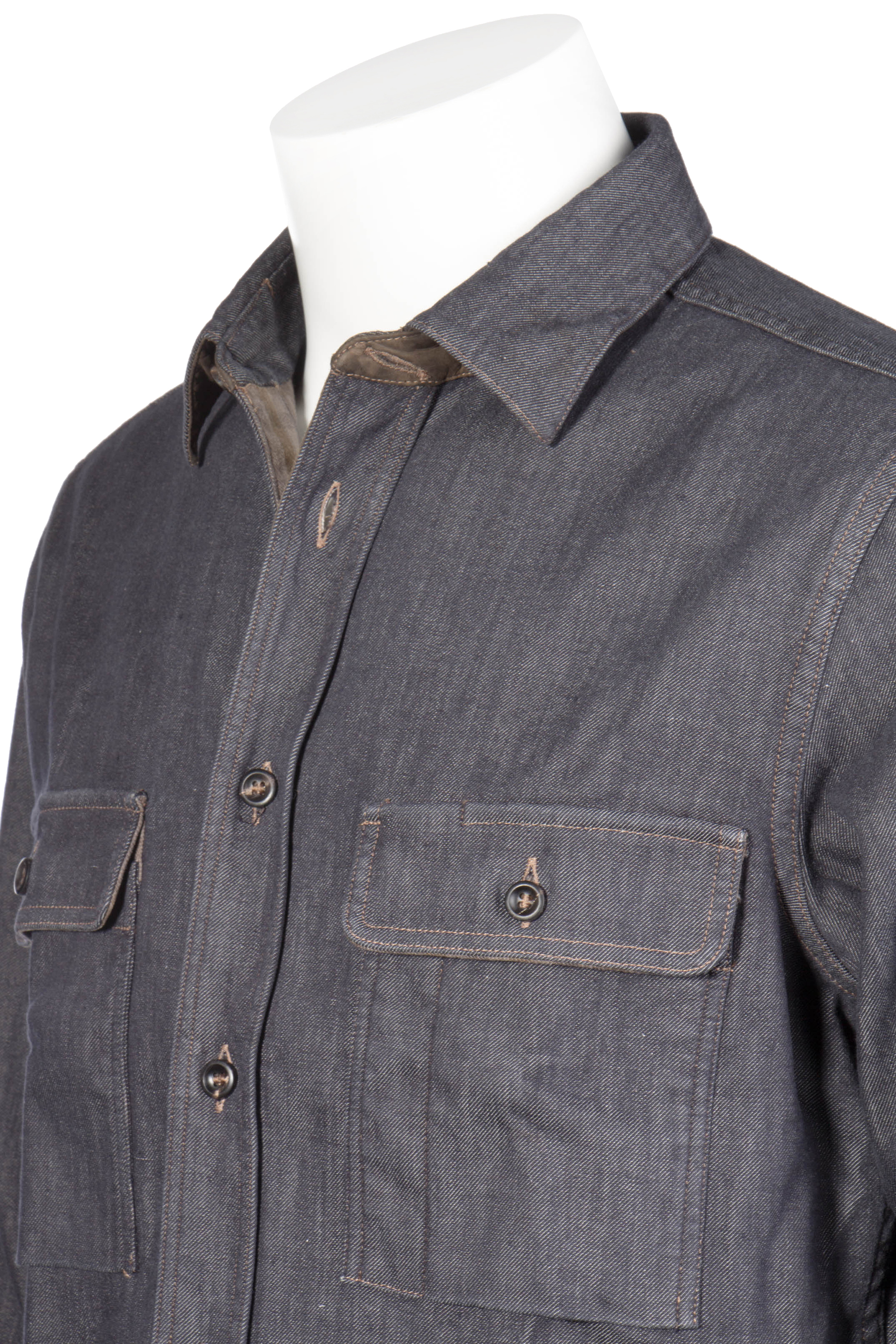 Brioni Denim Shirt | Shirts | Clothing | Men | mientus Online Store