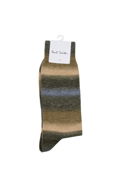 PAUL SMITH Cotton Blend Socks Forest Ombre