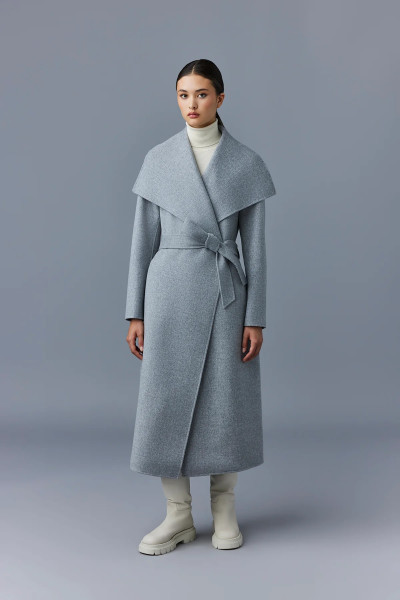 MACKAGE Double-Face Wool Wrap Coat Mai-Cn