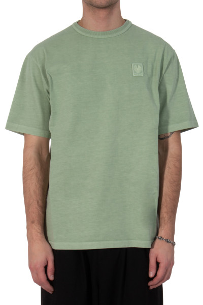 BELSTAFF Cotton T-Shirt Mineral Outliner