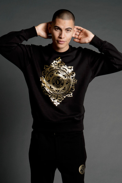 VERSACE JEANS COUTURE Golden Logo Sweater