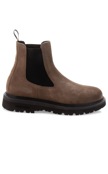 WOOLRICH Suede Chelsea Boots New City
