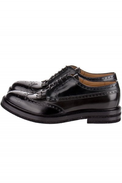 EMPORIO ARMANI Laced Derby Shoes with Metal Details